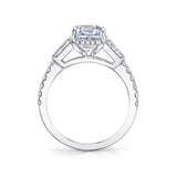Three Stone Engagement Ring - Isla
