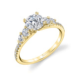 Classic Five Stone Engagement Ring - Tamara