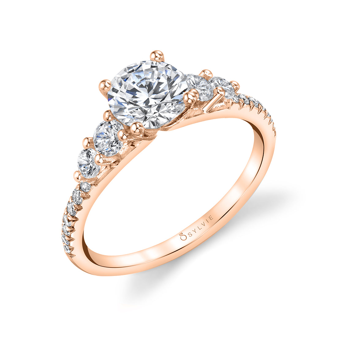 Classic Five Stone Engagement Ring - Tamara