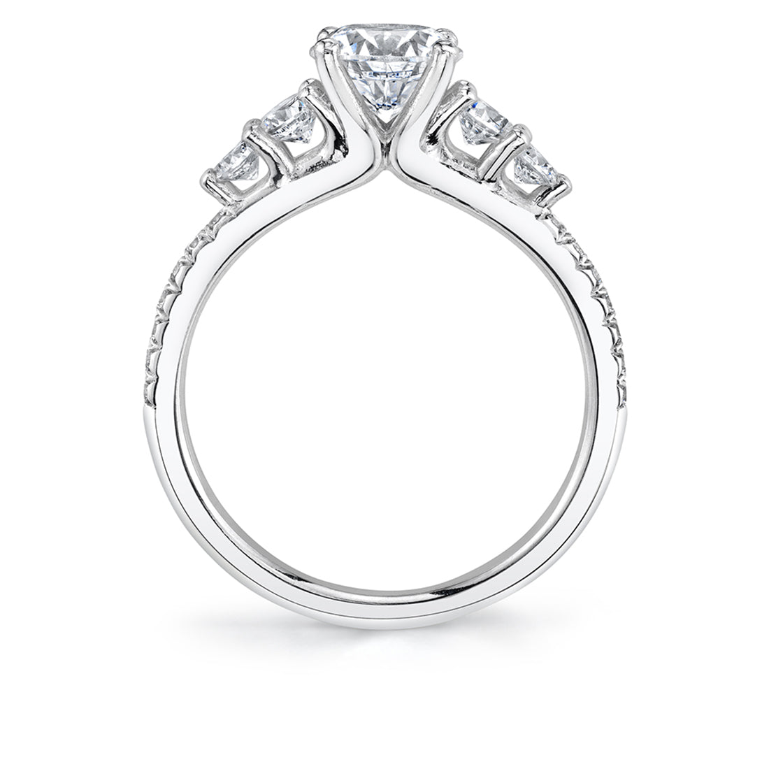 Classic Five Stone Engagement Ring - Tamara