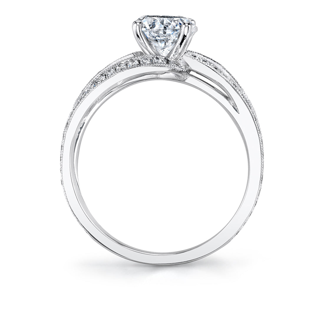 Split Shank Engagement Ring - Keira