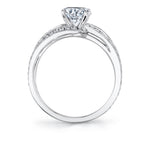 Split Shank Engagement Ring - Keira