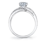 Split Shank Engagement Ring - Keira