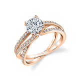 Split Shank Engagement Ring - Aleene