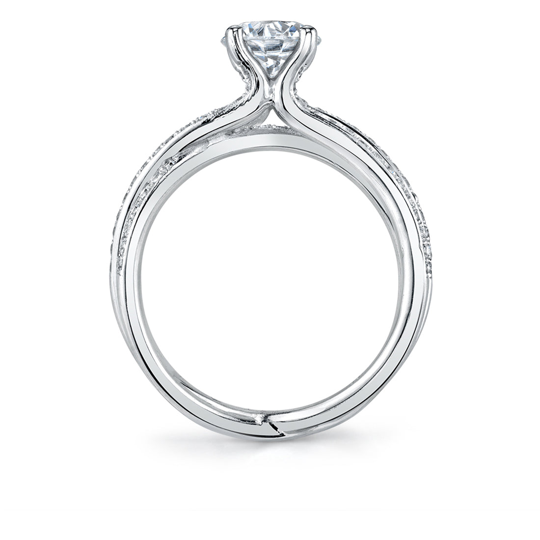 Split Shank Engagement Ring - Aleene