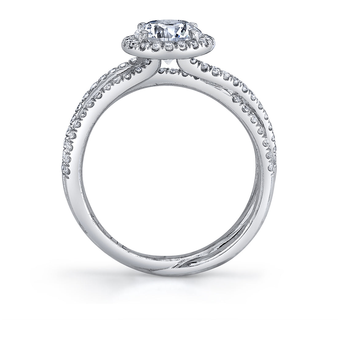 Split Shank Engagement Ring - Devorra