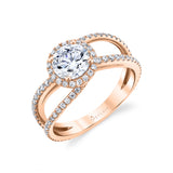 Split Shank Engagement Ring - Devonna
