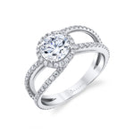Split Shank Engagement Ring - Devonna
