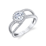Split Shank Engagement Ring - Devonna