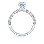 Single Prong Engagement Ring