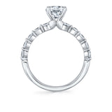 Single Prong Engagement Ring