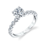 Single Prong Engagement Ring
