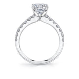 Oval Cut Classic Engagement Ring - Aimee
