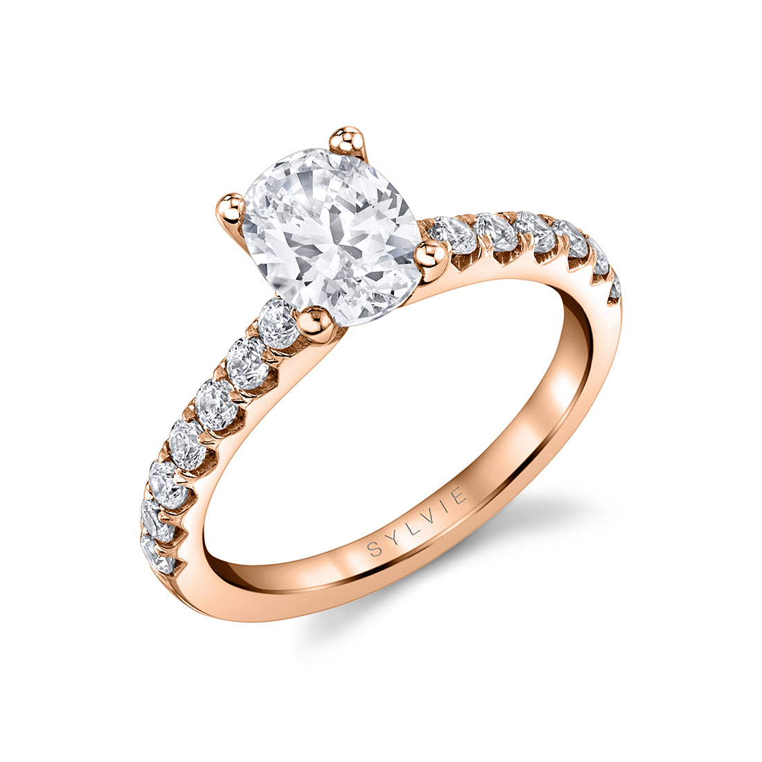 Oval Cut Classic Engagement Ring - Aimee