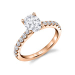 Oval Cut Classic Engagement Ring - Aimee