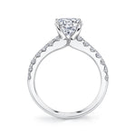 Radiant Cut Classic Engagement Ring - Aimee