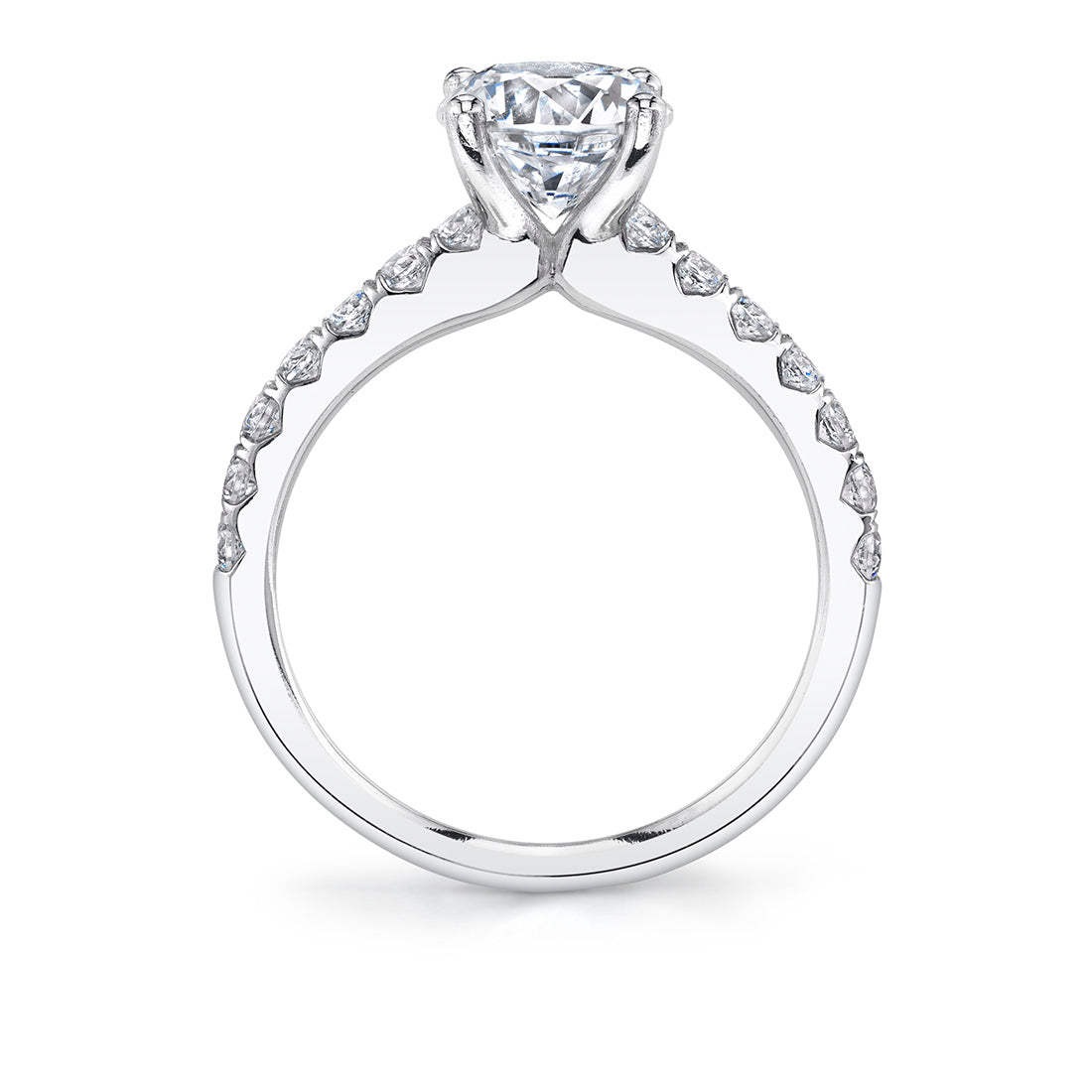 Pear Cut Classic Engagement Ring - Aimee