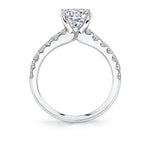 Pear Cut Classic Engagement Ring - Aimee