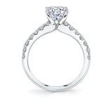 Pear Cut Classic Engagement Ring - Aimee