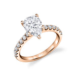 Pear Cut Classic Engagement Ring - Aimee