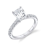 Emerald Cut Classic Engagement Ring - Aimee