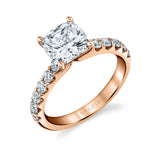 Cushion Cut Classic Diamond Engagement Ring - Adoria