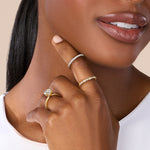 Princess Cut Classic Engagement Ring - Maryam