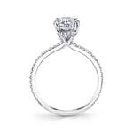 Oval Cut Classic Engagement Ring - Maryam