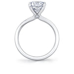 Round Cut Solitaire Engagement Ring - Sutton