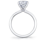 Round Cut Solitaire Engagement Ring - Sutton