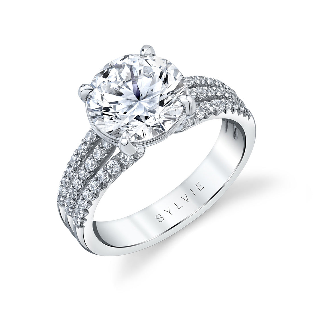 Split Shank Engagement Ring - Florencia