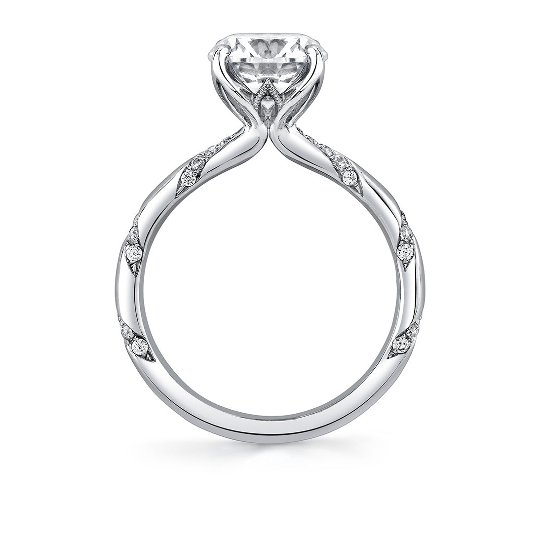 Tulira Twist Diamond Engagement Ring - Hazel