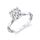 Tulira Twist Diamond Engagement Ring - Hazel