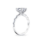 Emerald Cut Baguette Engagement Ring - Odessa