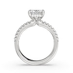 Emerald Cut Baguette Engagement Ring - Mica