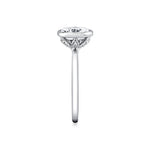 Tulira Bezel Set Solitaire Engagement Ring - Iris