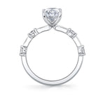 Oval Cut Diamond Engagement Ring - Eniko