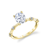 Oval Cut Diamond Engagement Ring - Eniko