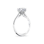 Tulira Petal Prong Diamond Engagement Ring - Willow