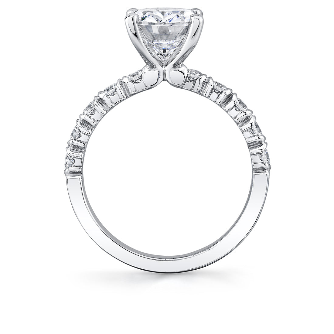 Oval Cut Classic Engagement Ring - Teddi
