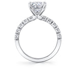Oval Cut Classic Engagement Ring - Teddi