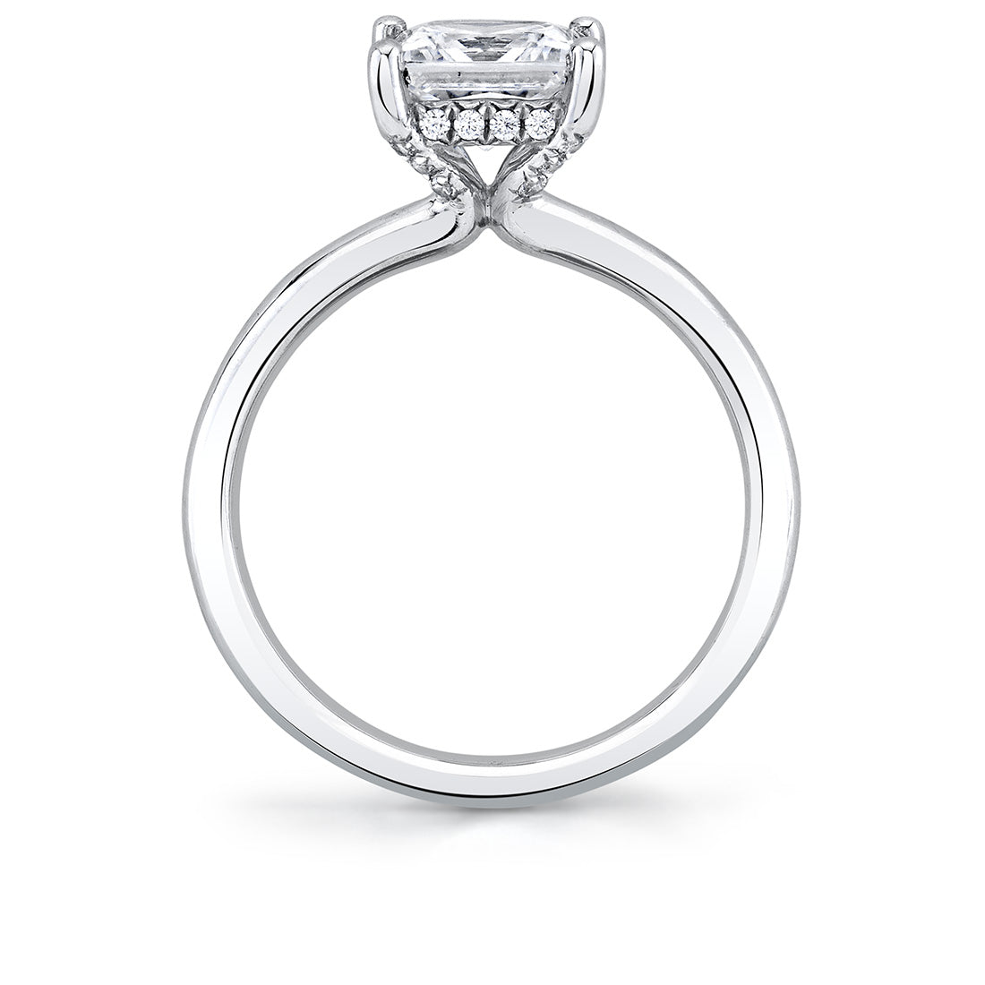 Pear Cut Solitaire Engagement Ring - Joanna