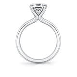 Round Cut Solitaire Engagement Ring - Ame