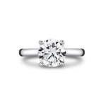 Round Cut Solitaire Engagement Ring - Ame