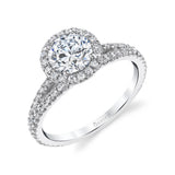 Split Shank Engagement Ring