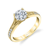 Vintage Inspired Engagement Ring - Cherish