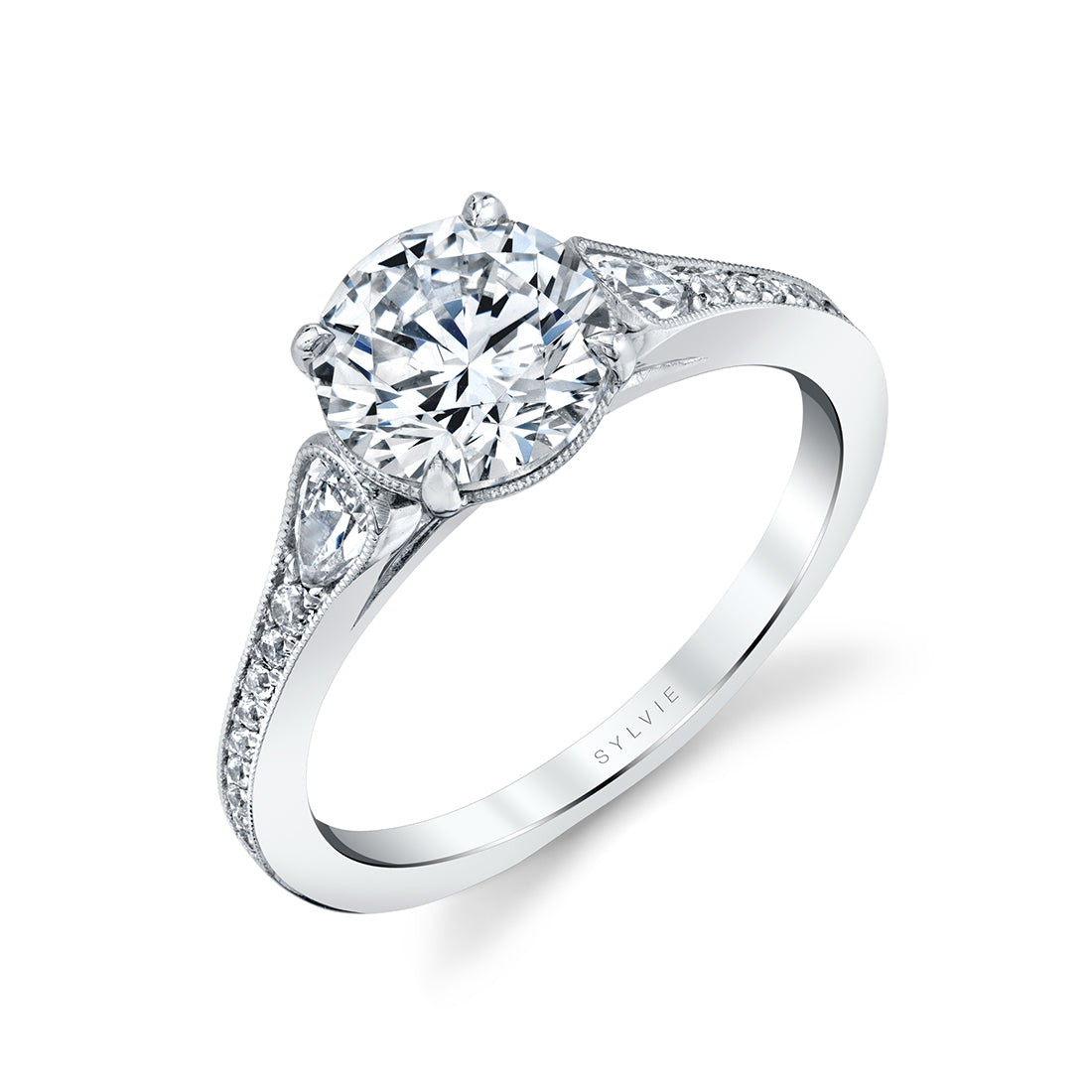 Vintage Inspired Engagement Ring - Esmeralda