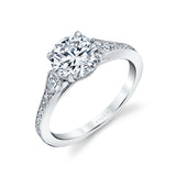 Vintage Inspired Engagement Ring - Esmeralda