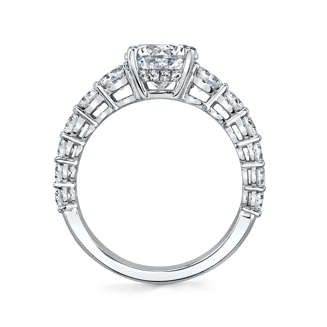 Classic Round Engagement Ring - Ingrid