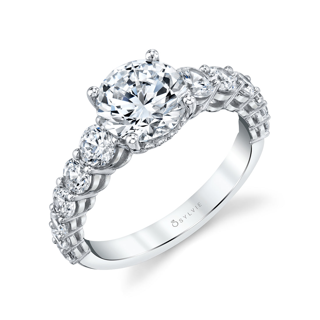 Classic Round Engagement Ring - Ingrid